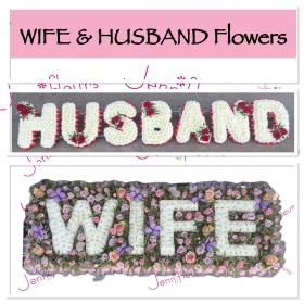 WIFE and HUSBAND Flowers