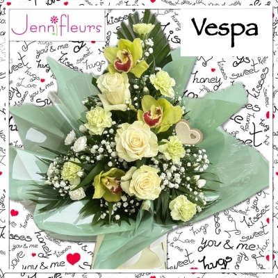 Vespa Valentines Flowers