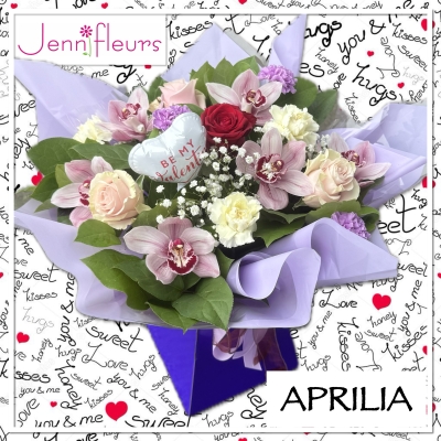 Aprilia Valentines Flowers