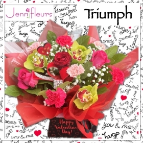 Valentines Triumph Bouquet