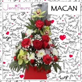 Macan Valentines Flowers