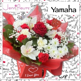 Yamaha Valentines Flowers