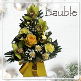 Bauble Christmas Flowers 